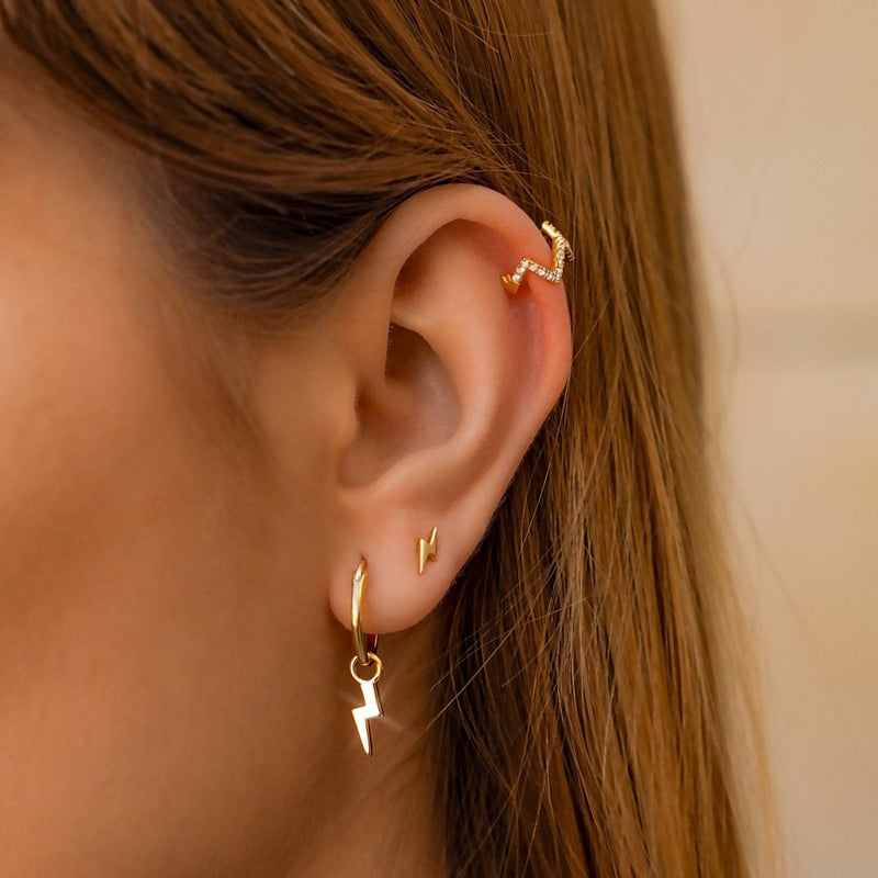 Boucles d’oreilles Éclair Rafale