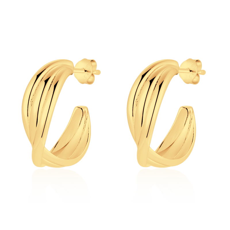 Boucles d’oreilles Demi-créoles Lazio
