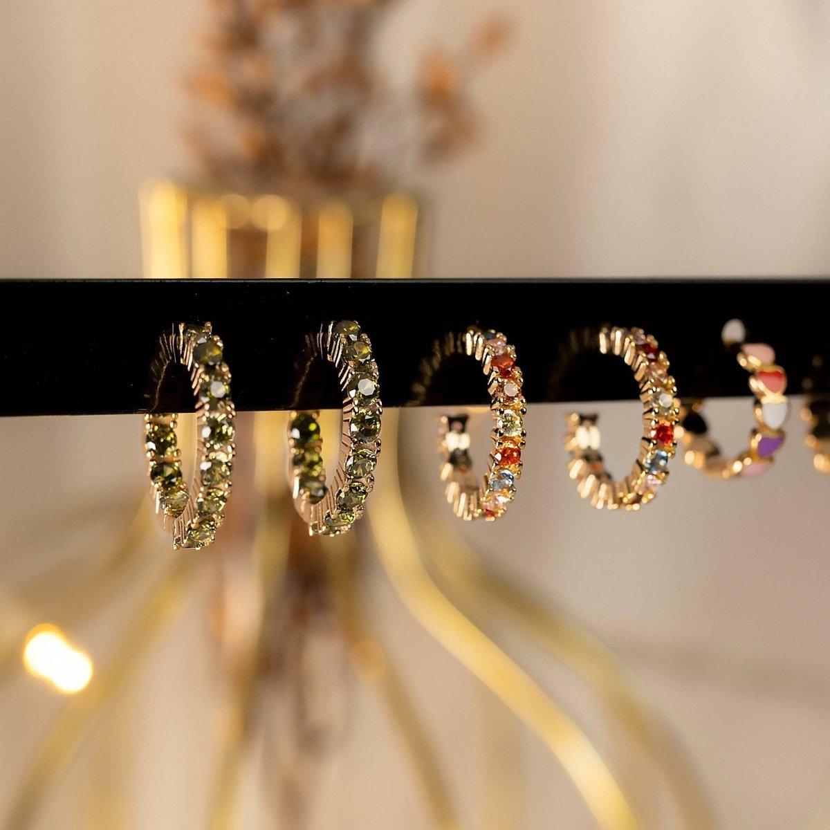 Pendientes Semiaro Tropical - LePetiteMarie