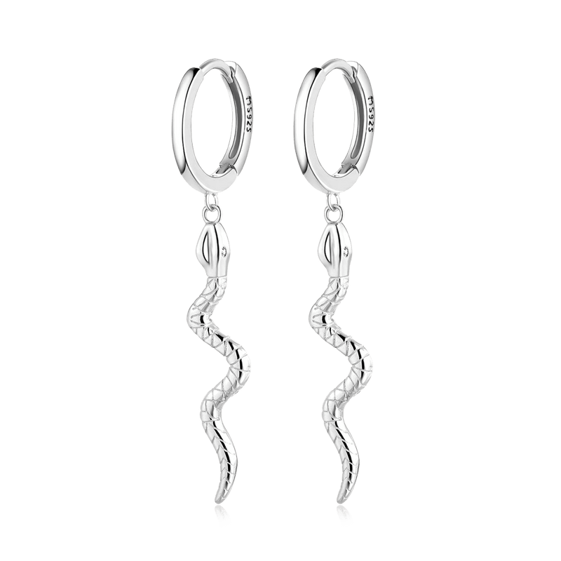 Boucles d’oreilles serpents