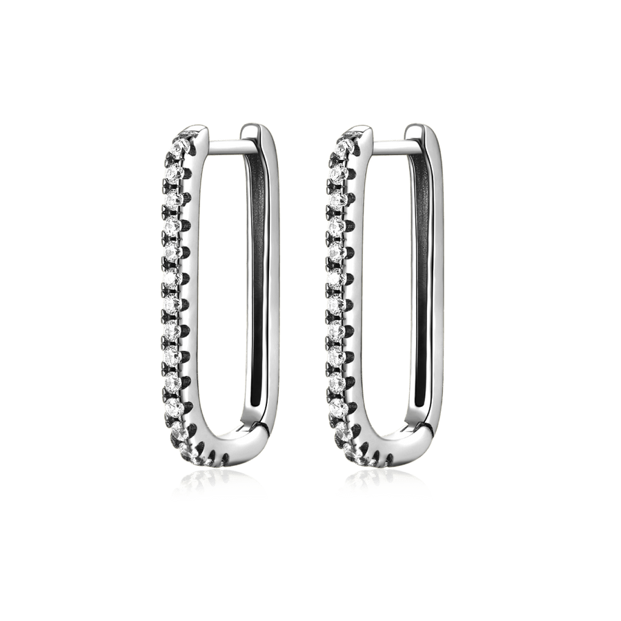 Boucles d'oreilles tendance · Argent