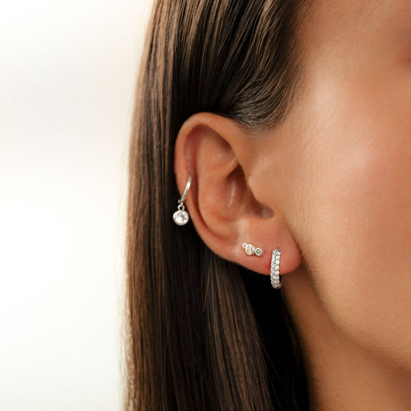 Boucles d’oreilles Trois Brillants