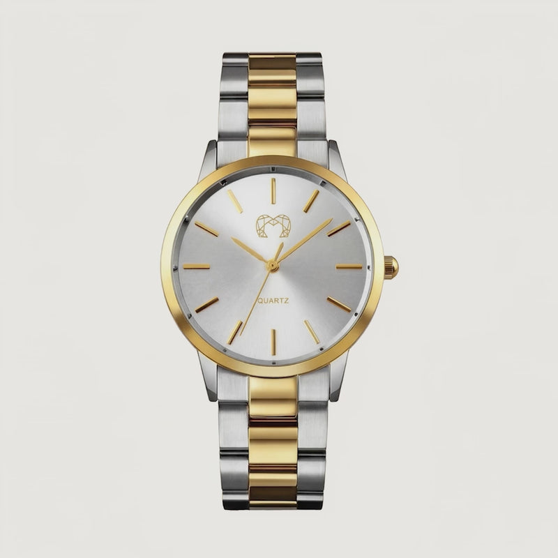 California-Uhr ~ GoldSilber