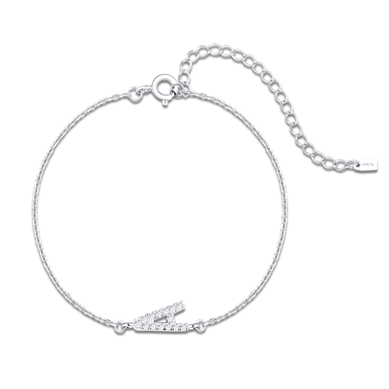 Bracelet Lettres Alpha brillantes