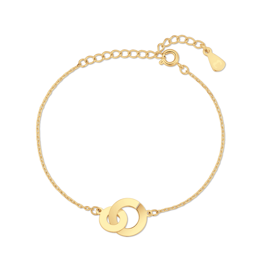 Bracelet à breloques - Personnalisé · Plaqué Or 18K