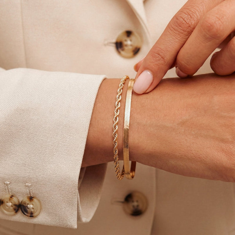 Bracelet Chaînes mixtes