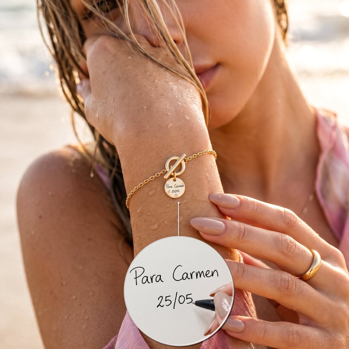 Pulsera Coraje - Personalizado - LePetiteMarie
