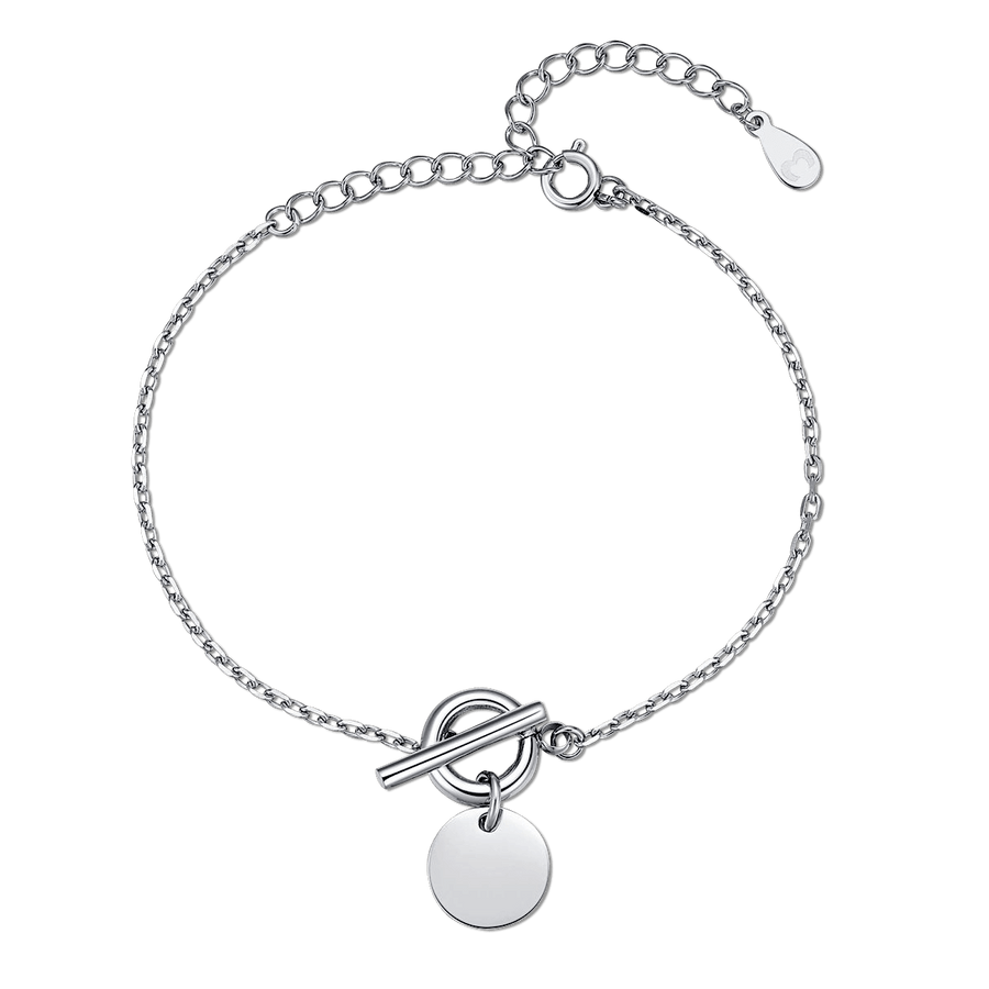Bracelet Courageous - Personnalisé · Argent