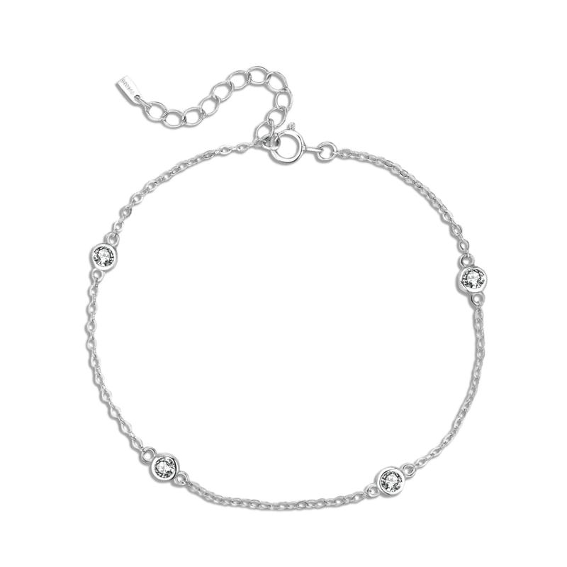 Bracelet à quatre brillants