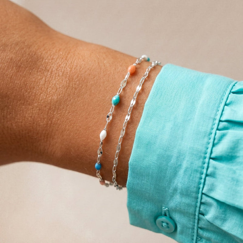 Bracelet Perles colorées