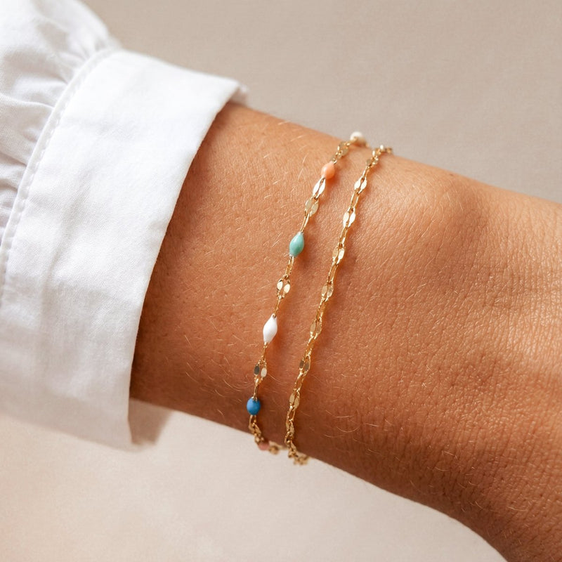 Bracelet Perles colorées