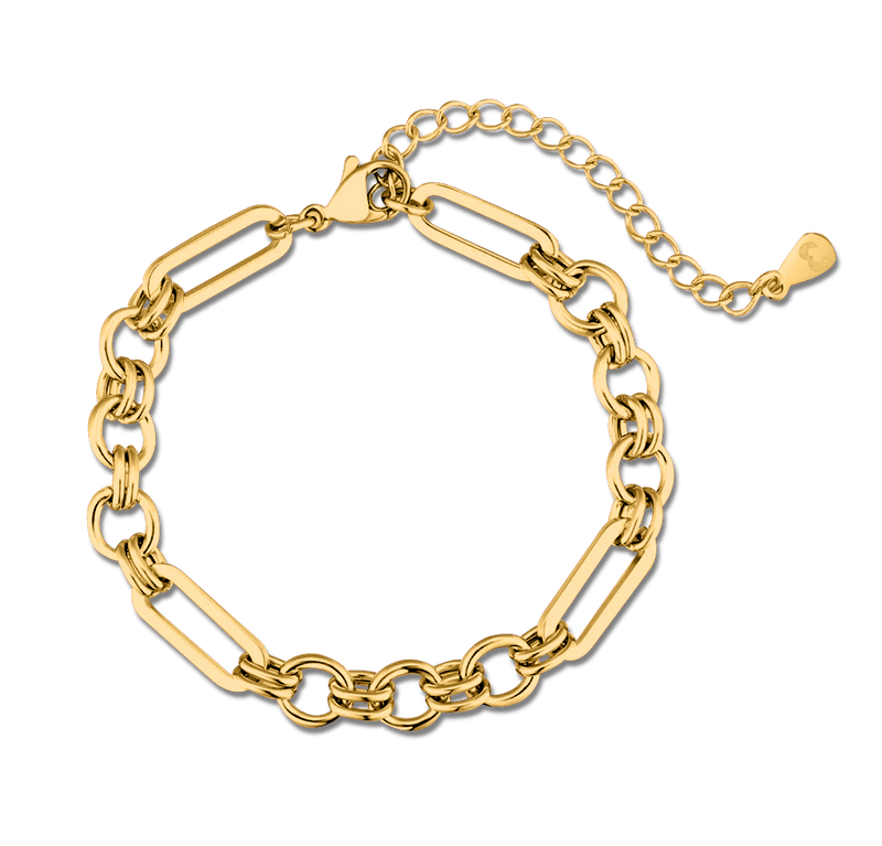 Bracelet à maillons anneau