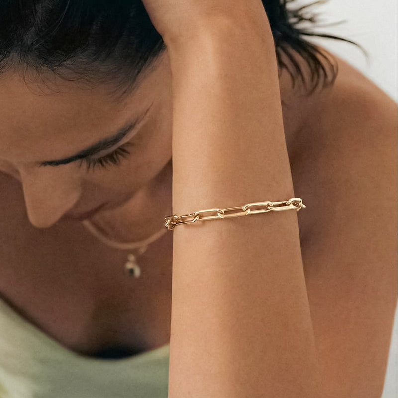 Bracelet Maillon Rectangulaire