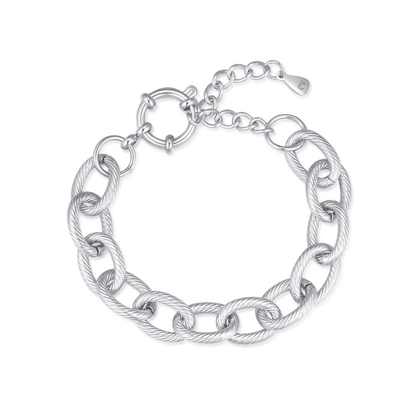 Bracelet Maillon Tressé