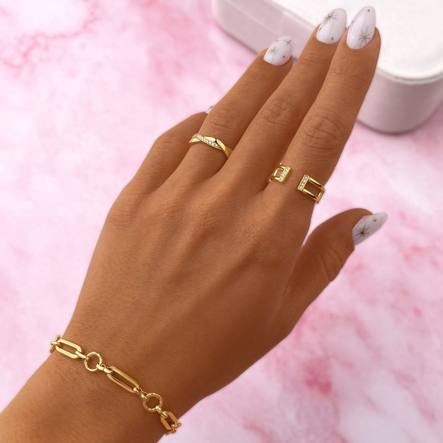 Bracciale Links and Circles