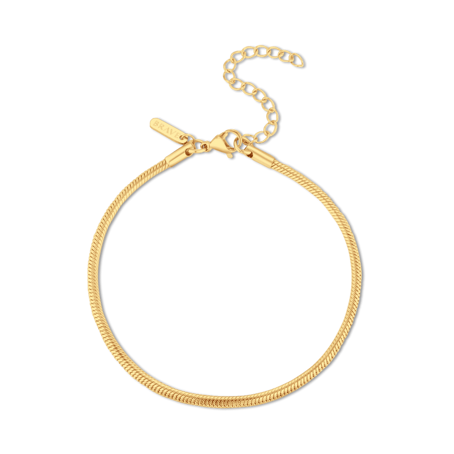 Bracelet homme Courage BRAVE · Plaqué Or 18K