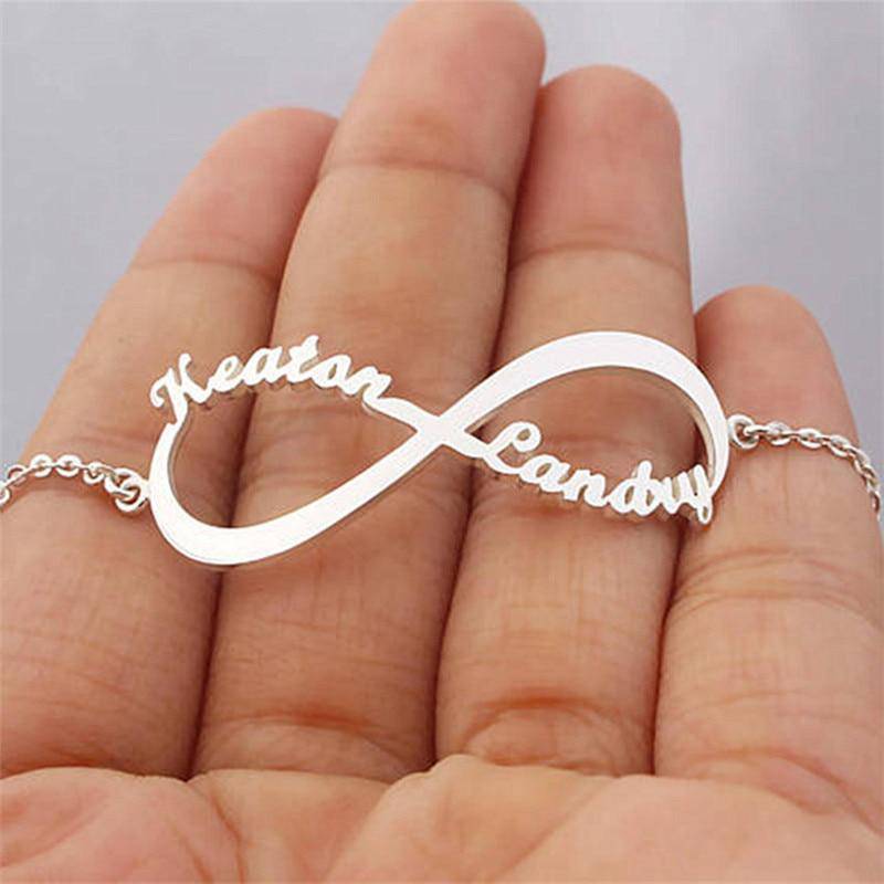 Bracelet infini - Personnalisé