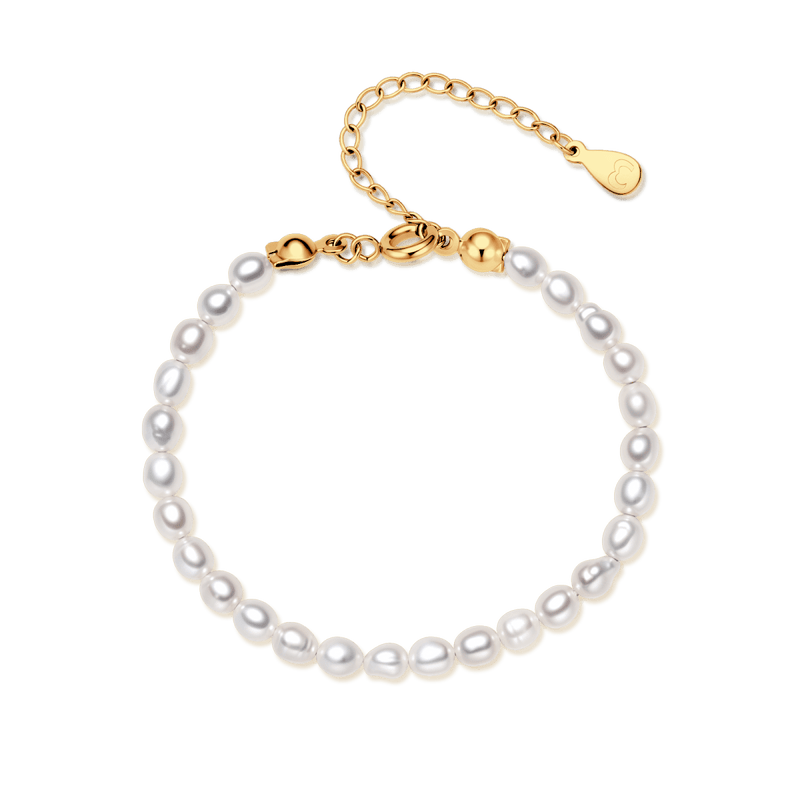 Bracelet perles soyeuses