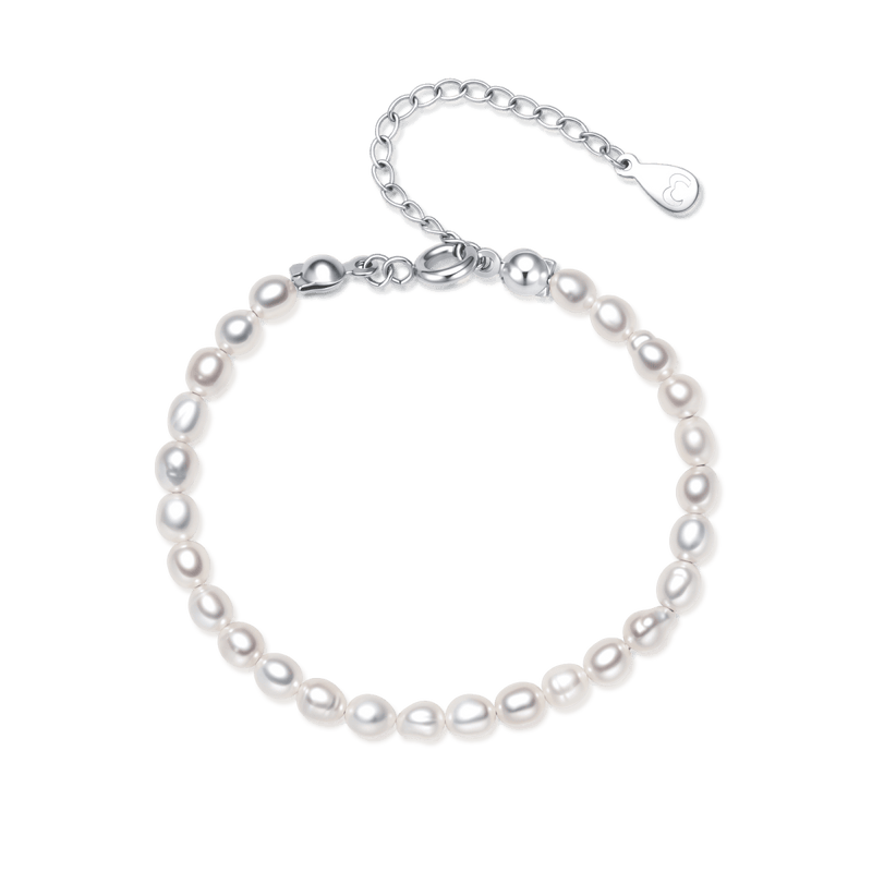 Bracelet perles soyeuses