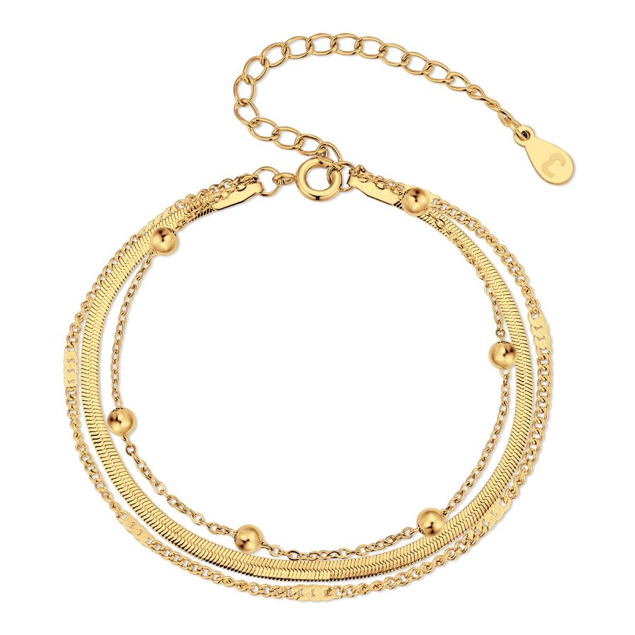 Bracelet Petra · Plaqué or 18K