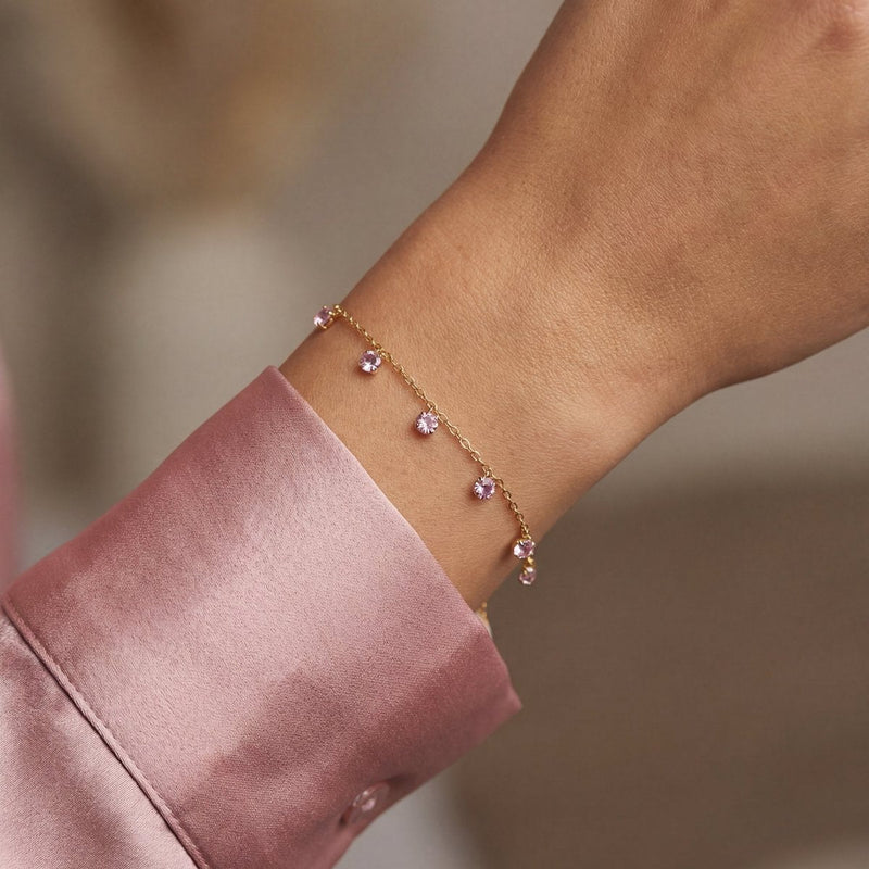 Bracelet Rose Flamant