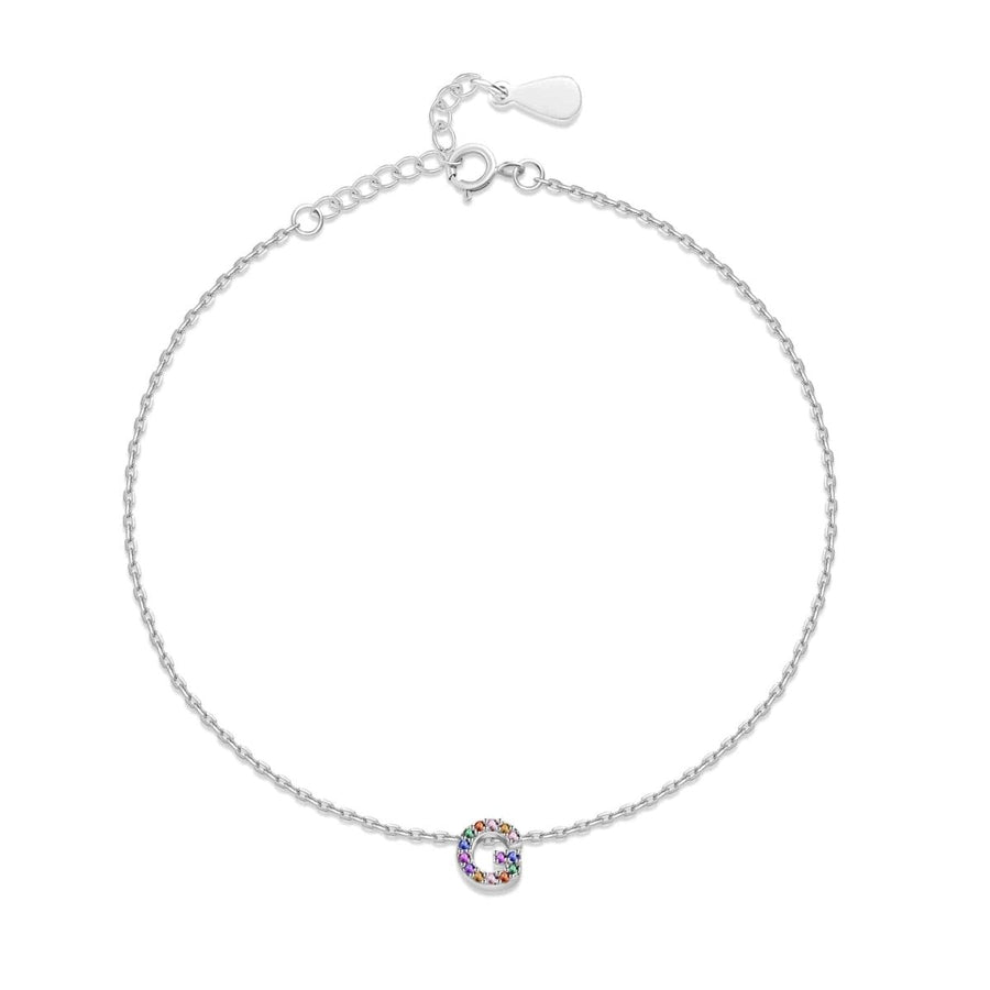 Bracciale Iniziale Shiny · Argento / G
