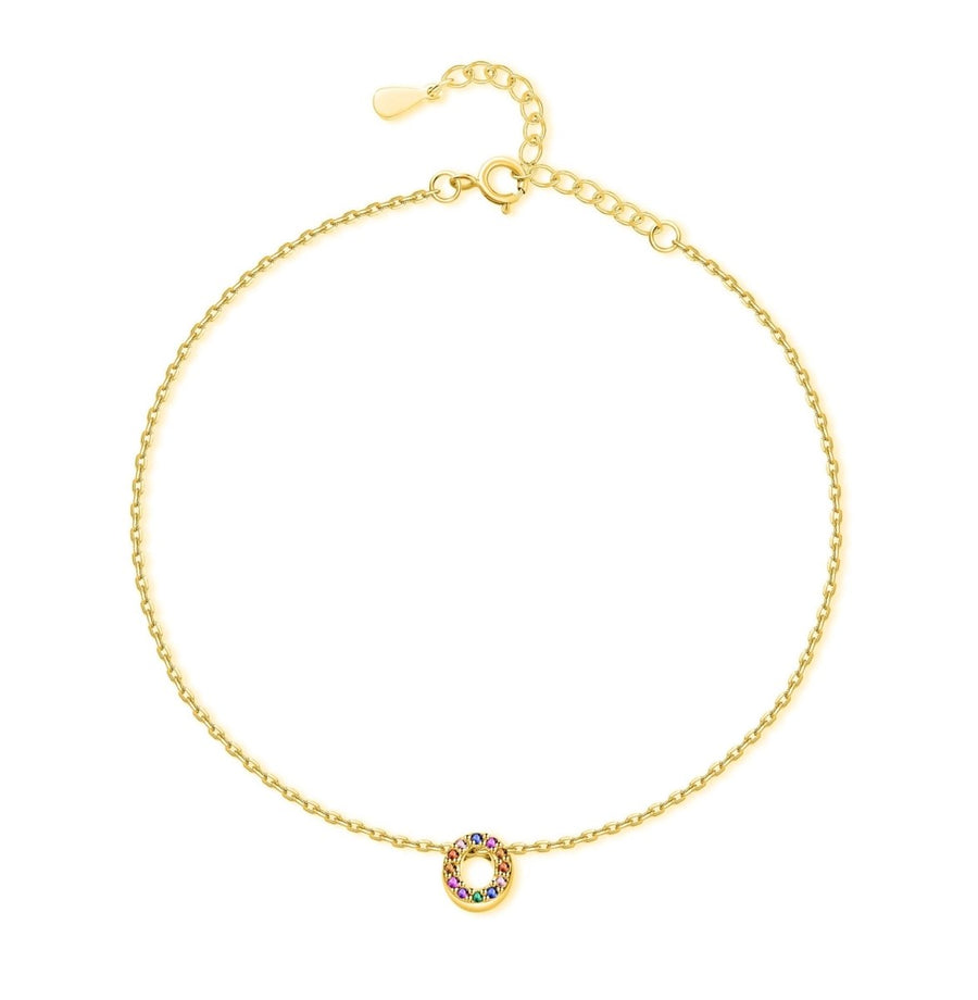 Bracciale Iniziale Shiny · Placcatura in Oro 18K / O