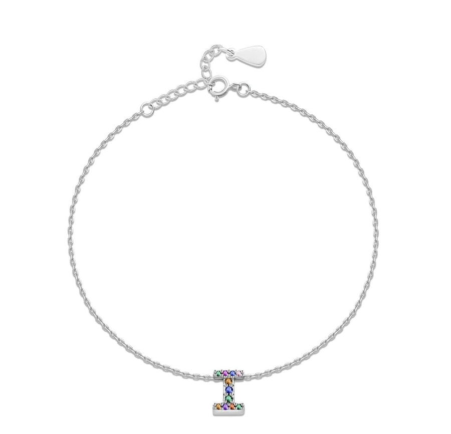 Bracciale Iniziale Shiny · Argento / I