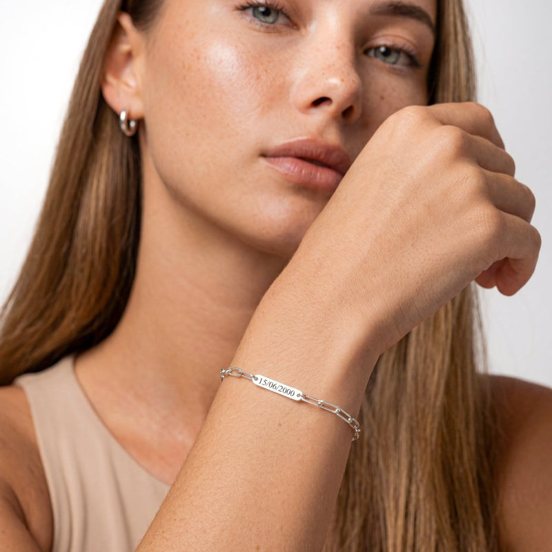 Bracelet liens - Personnalisé