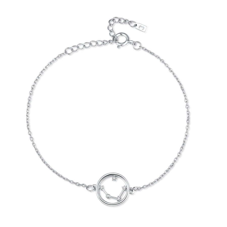 Glänzendes Sternzeichen-Armband · Silber / Widder