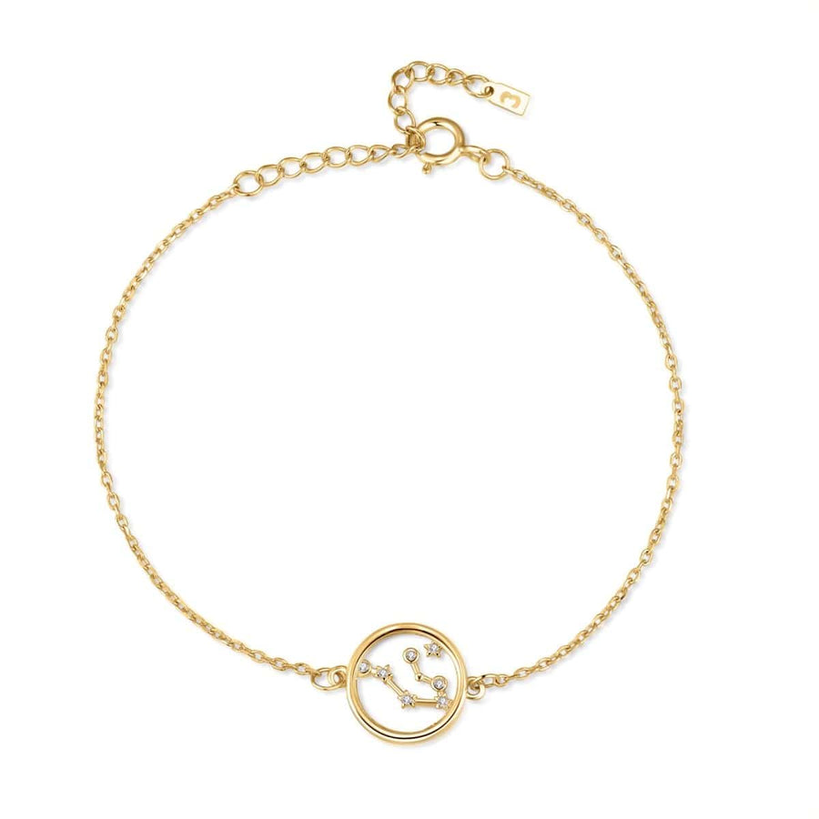 Glänzendes Sternzeichen-Armband