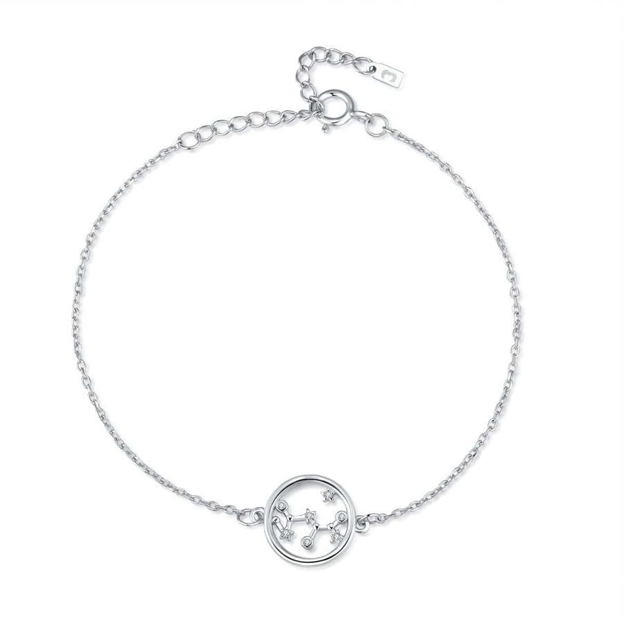 Glänzendes Sternzeichen-Armband · Silber / Schütze