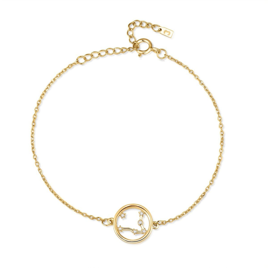 Glänzendes Sternzeichen-Armband