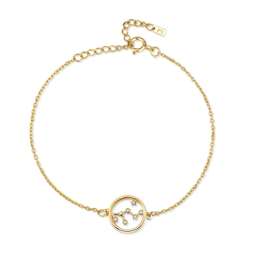 Glänzendes Sternzeichen-Armband