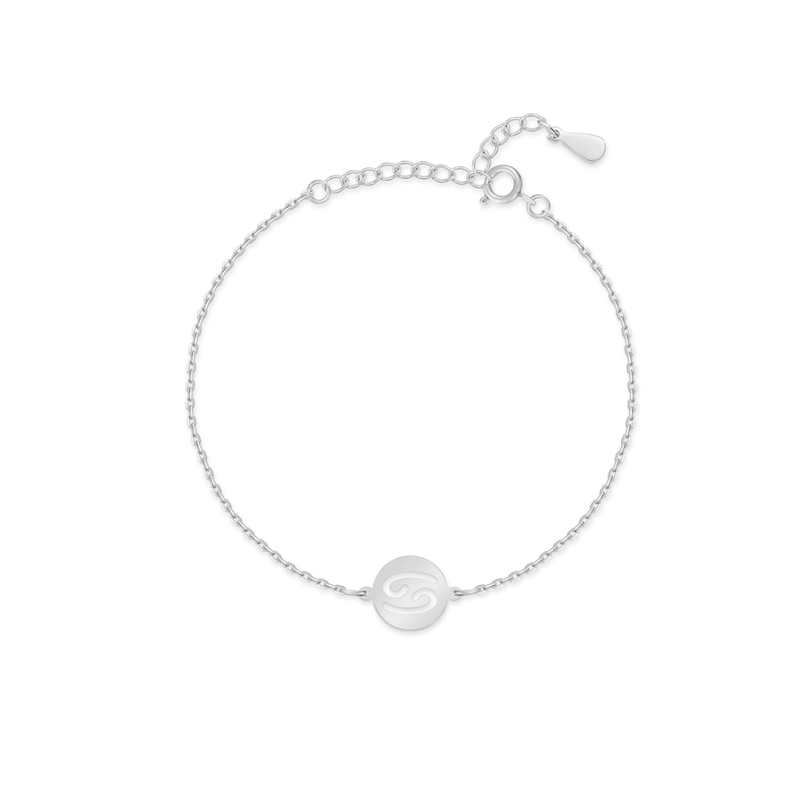 Bracelet du zodiaque · Argent / Cancer