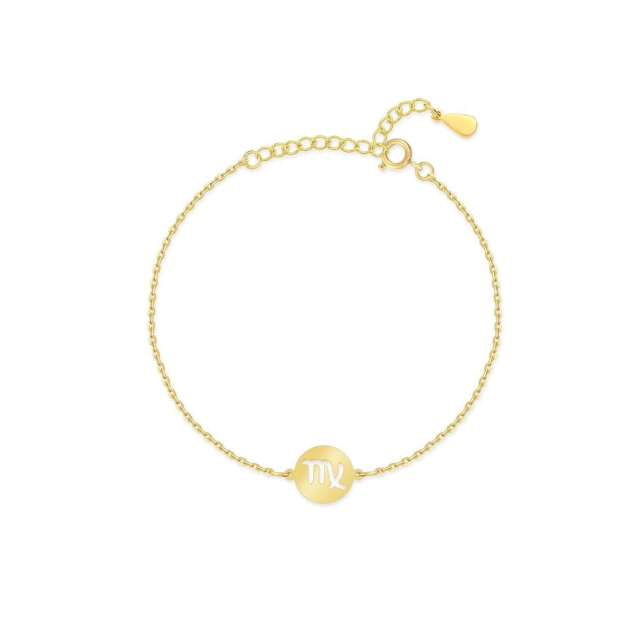 Bracelet du zodiaque · Plaqué Or 18K / Vierge