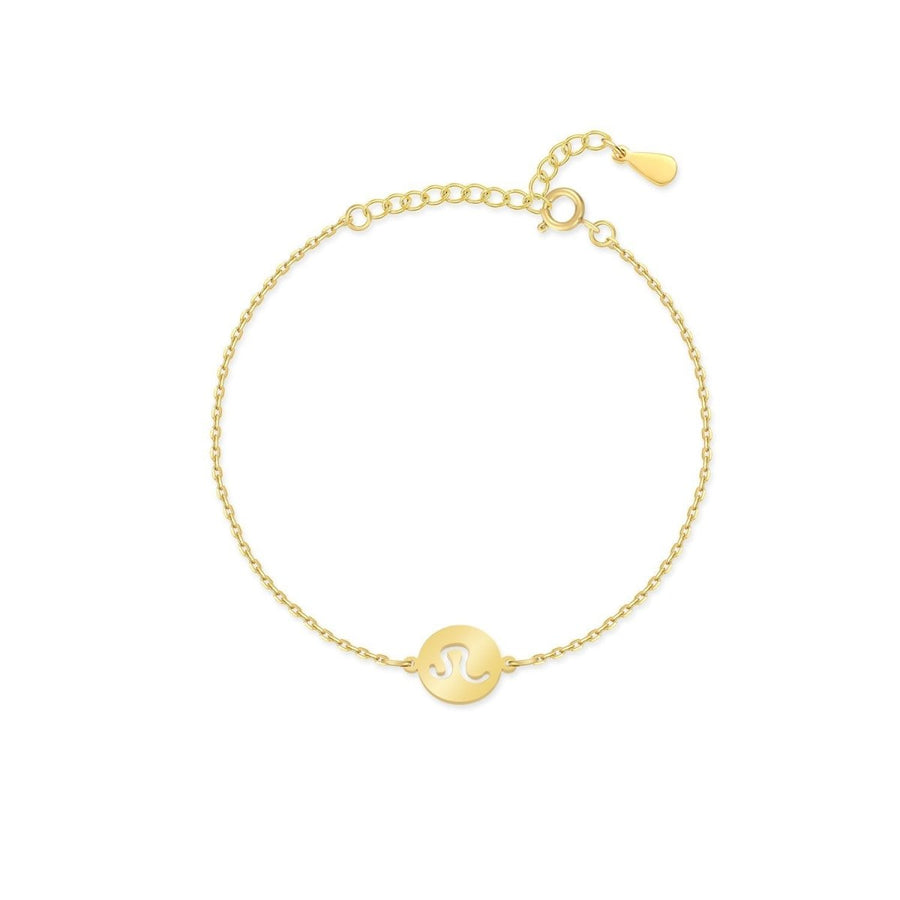 Bracelet du zodiaque · Plaqué Or 18K / Leo