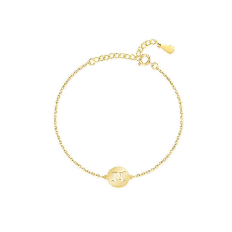Bracelet du zodiaque · Plaqué Or 18K / Gémeaux