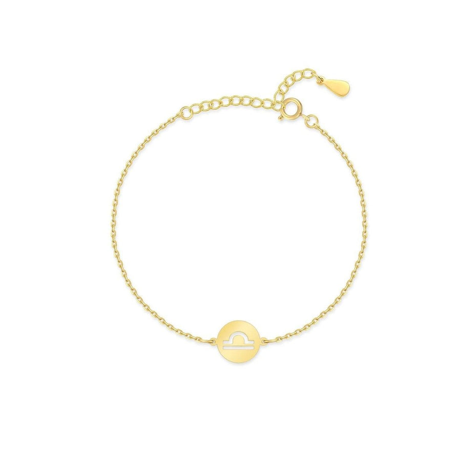 Bracelet du zodiaque · Plaqué Or 18K / Balance