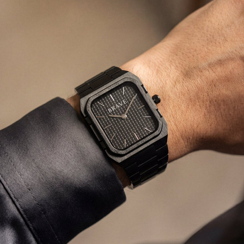 Montre BRAVE ~ Brando Black