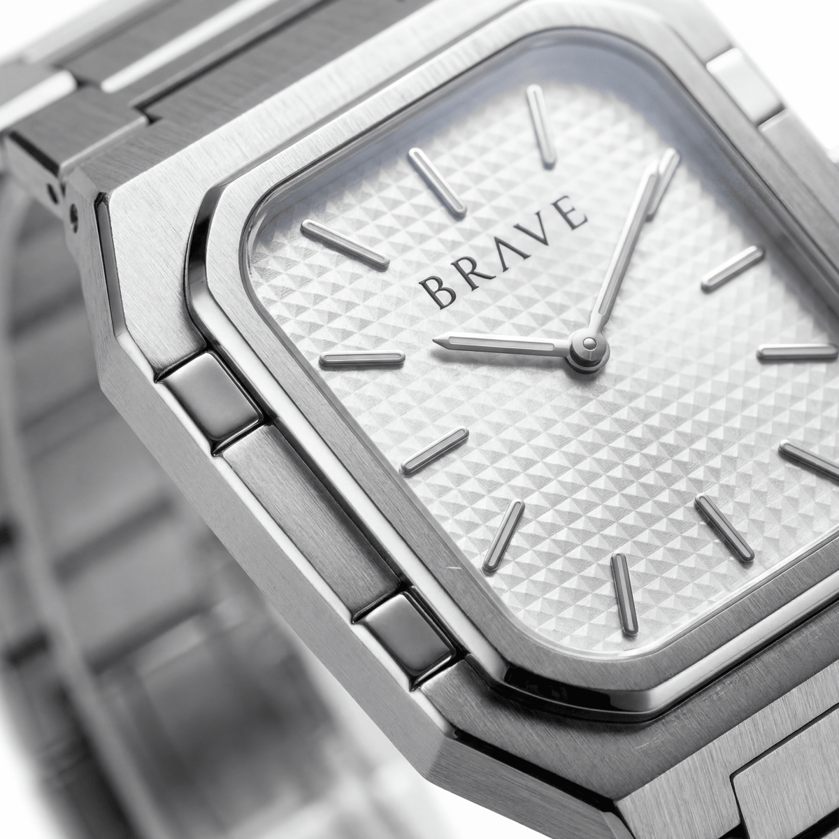 Reloj BRAVE ~ Brando Silver - White - LePetiteMarie