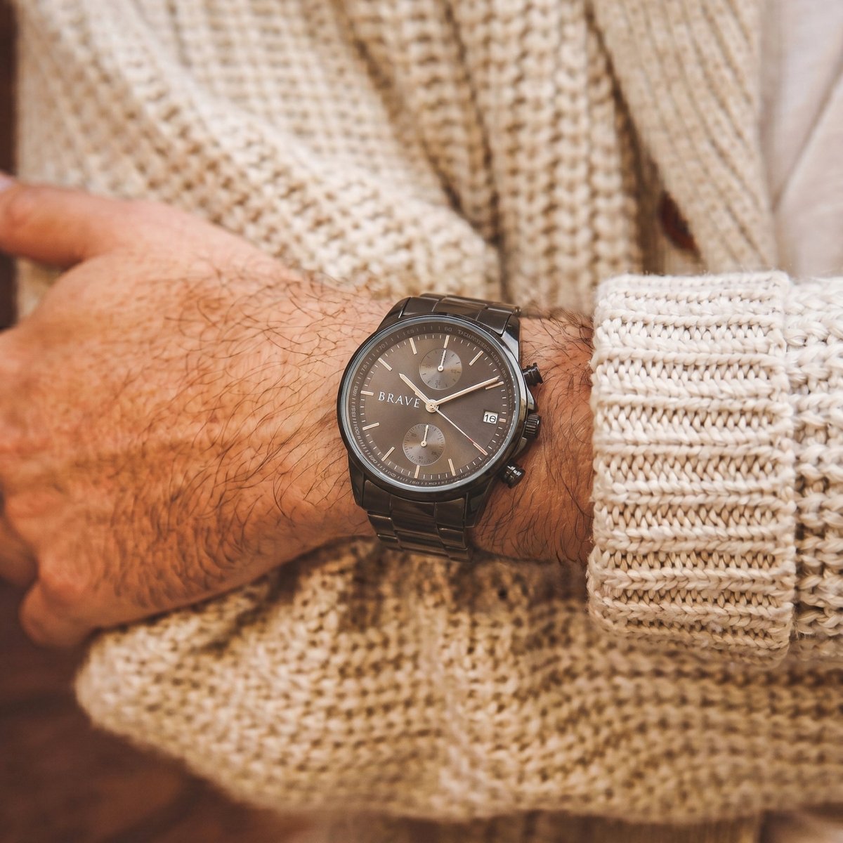 Reloj BRAVE ~ Monarca Black - LePetiteMarie