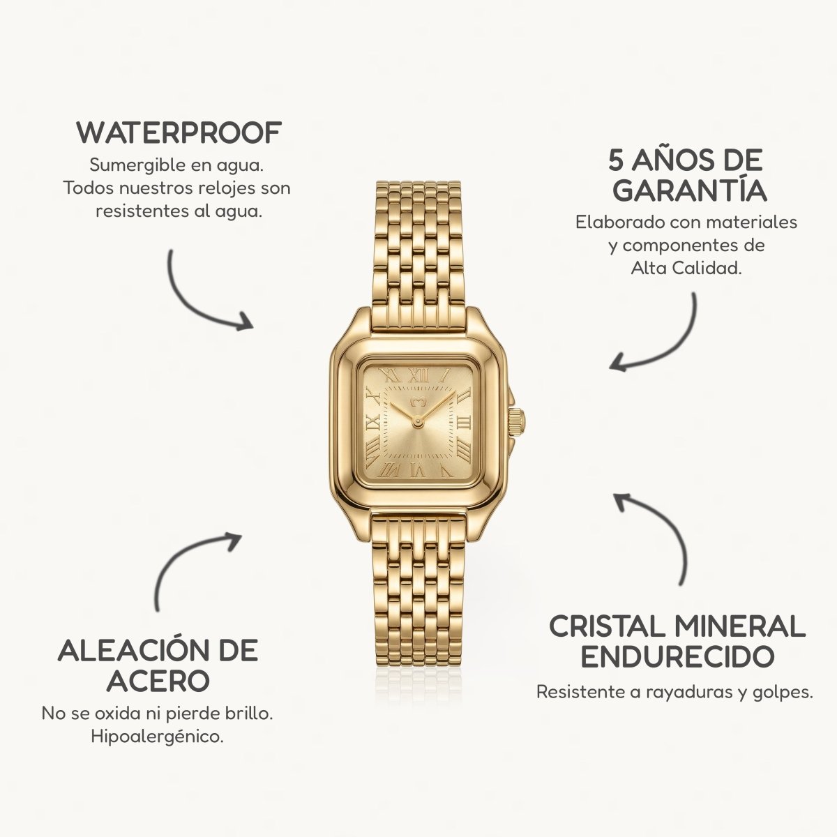 Reloj ~ Europa GoldPassion - LePetiteMarie