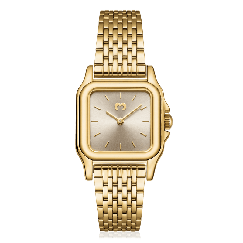 Montre ~ Hampton doré champagne