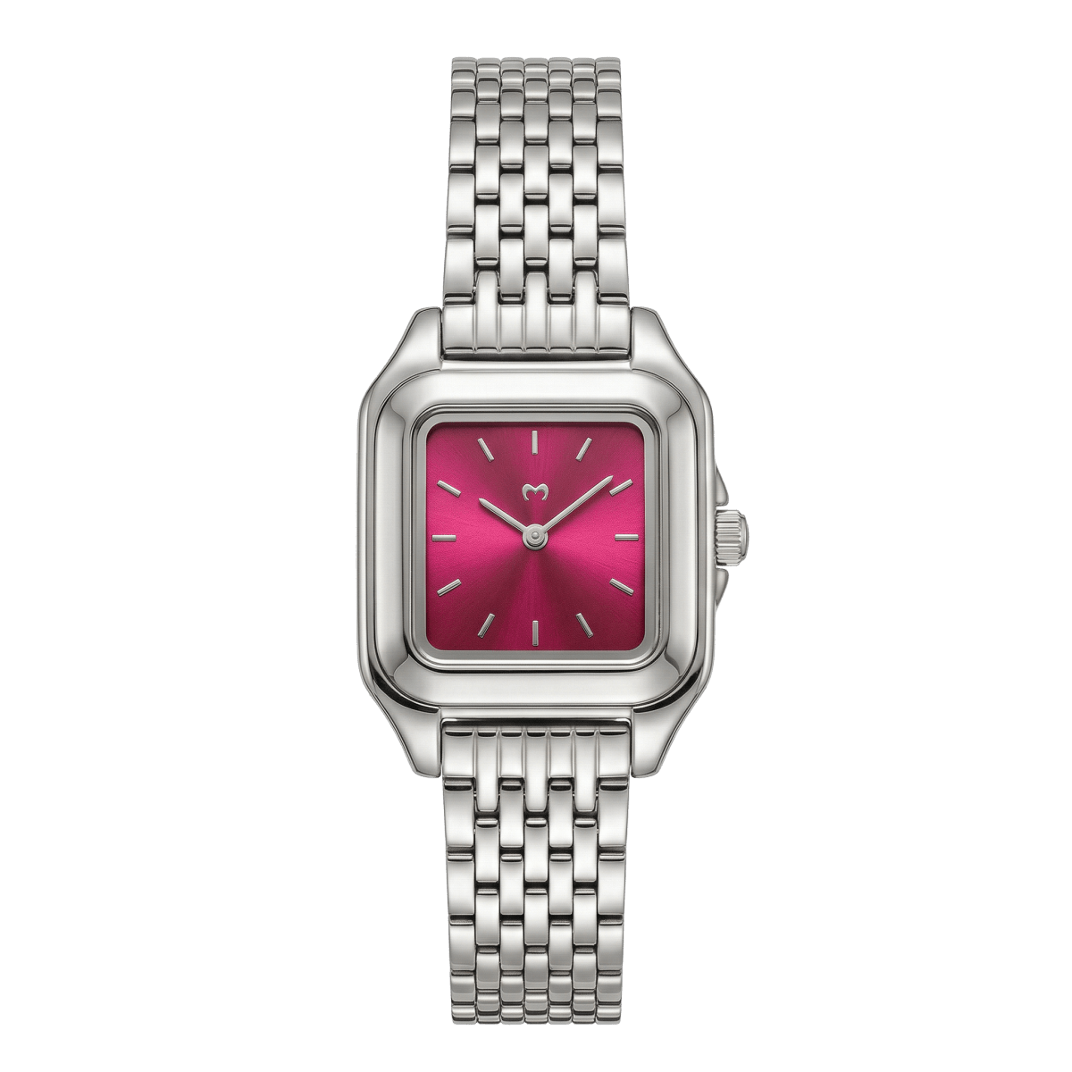 Reloj ~ Hampton Silver - Garnet - LePetiteMarie