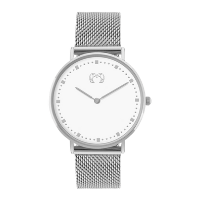 Montre Juliet ~ Argent blanc