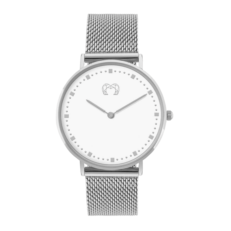 Montre Juliet ~ Argent blanc