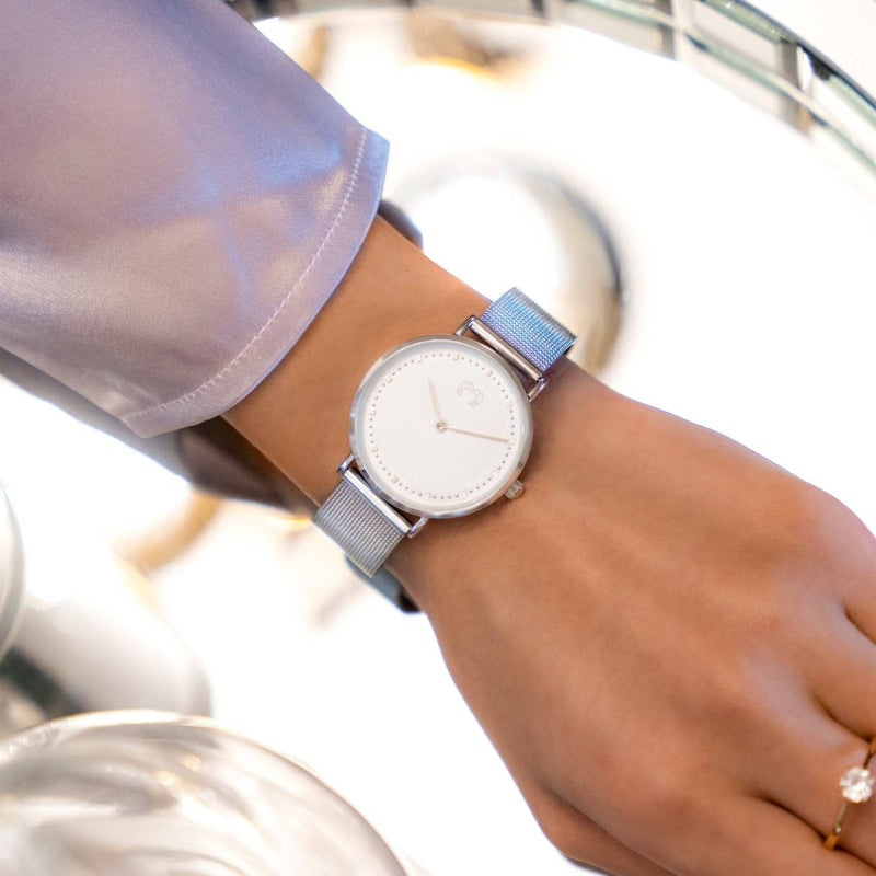 Montre Juliet ~ Argent blanc