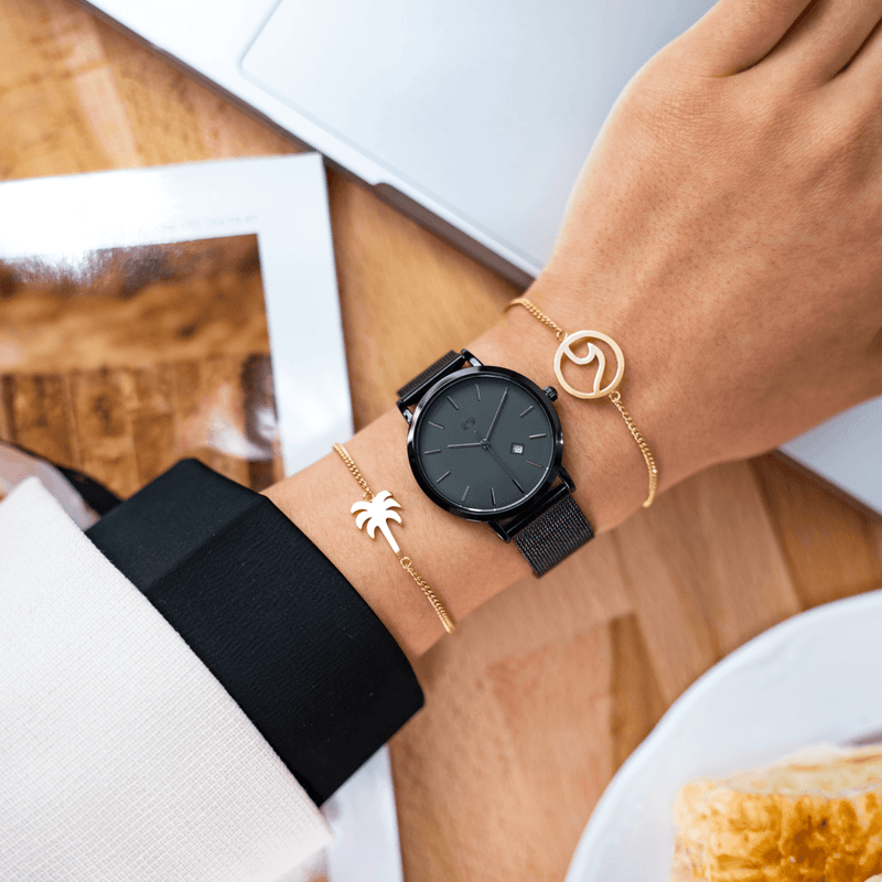 Montre Petite Marie ~ Anthracite