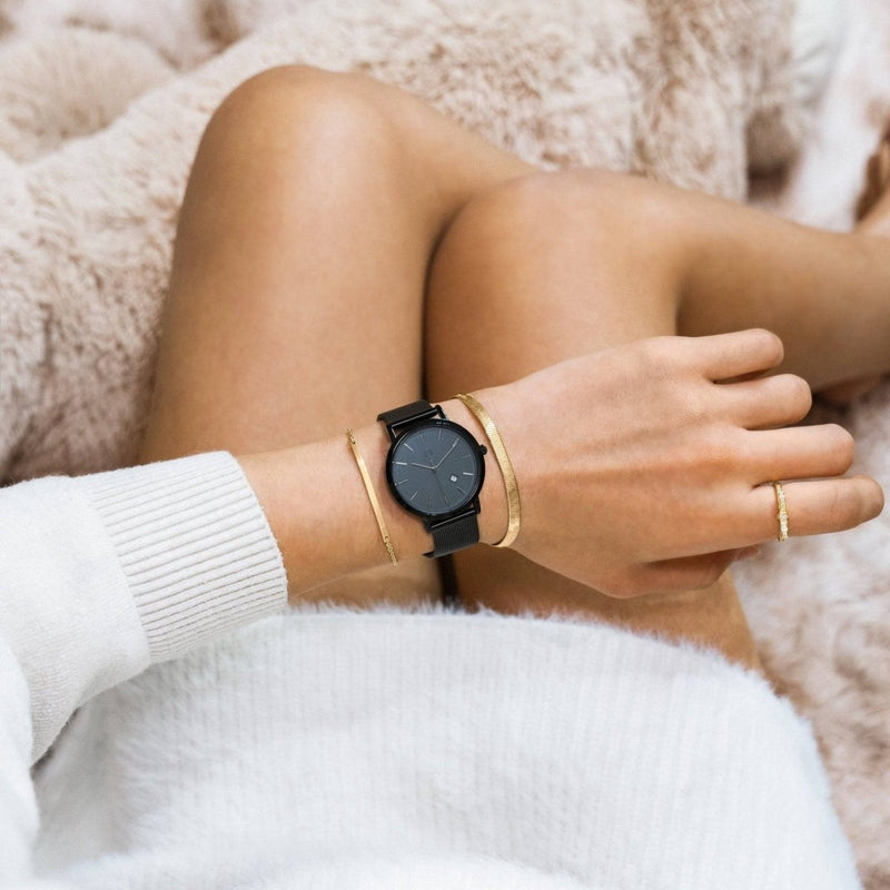 Montre Petite Marie ~ Anthracite